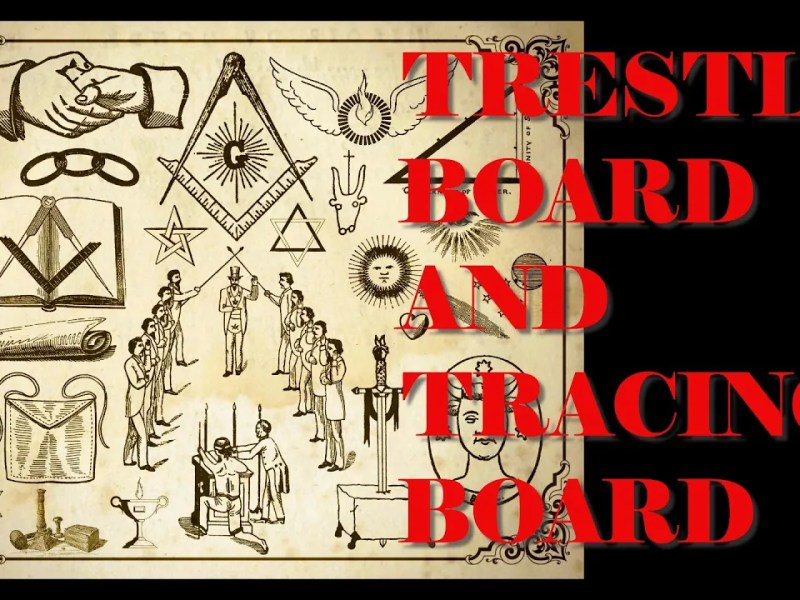 Trestle Board and Tracing&nbsp;Board