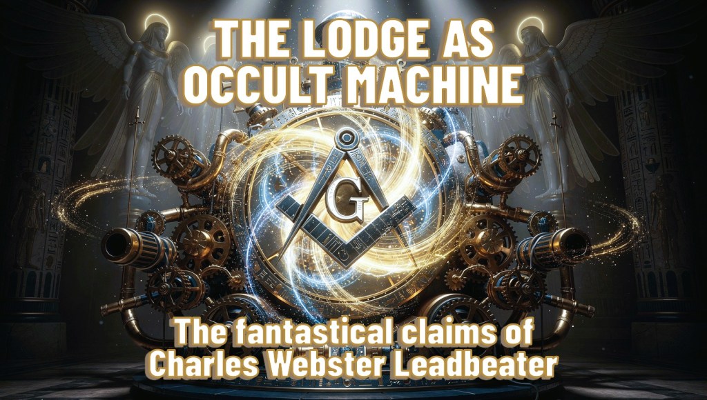 The Lodge as “Occult Machine” – The fantastical claims of Charles Webster&nbsp;Leadbeater